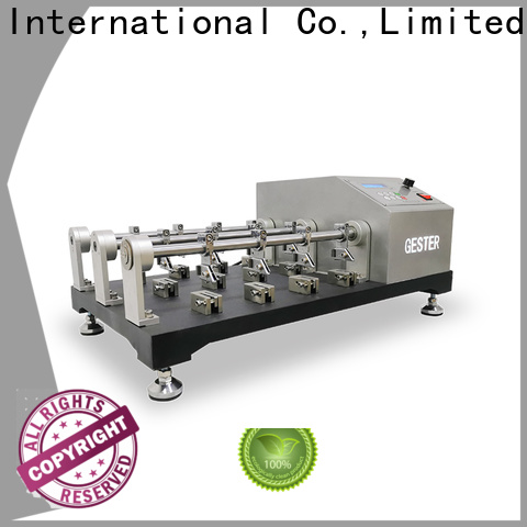 GESTER Instruments dual Shoe Upper Cutting Tester suppliers for lab