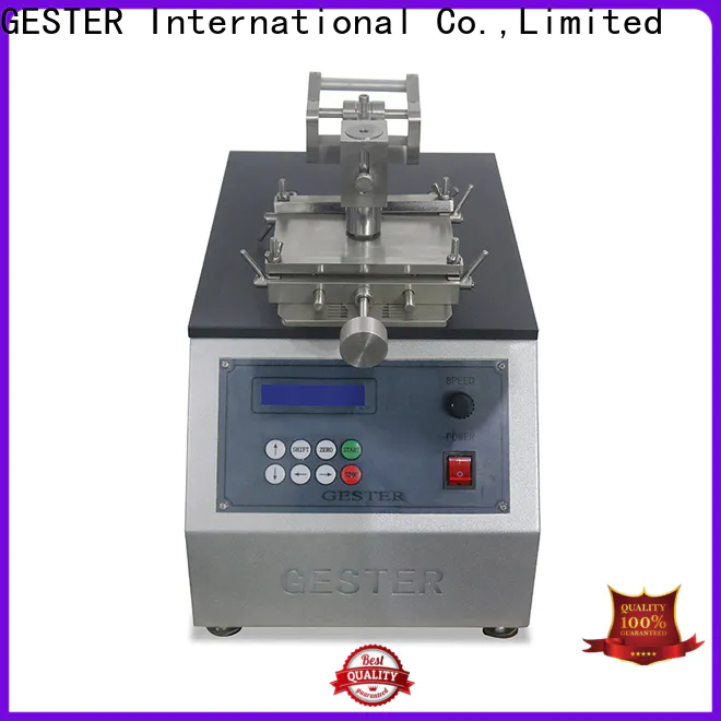 GESTER Instruments Din Abrasion Testing Machine factory for shoes