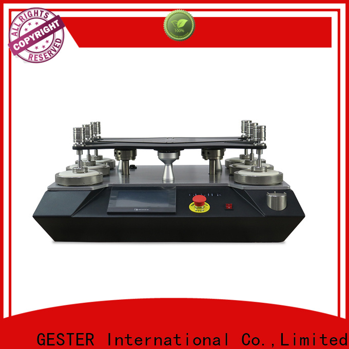 GESTER Instruments high precision fuzzing and pilling tester factory for textile