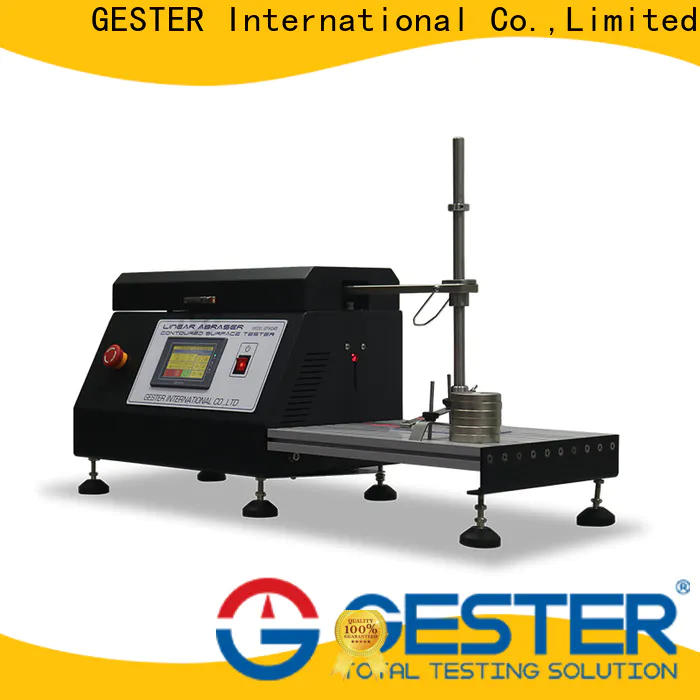 GESTER Instruments Din Abrasion Testing Machine suppliers for fabric