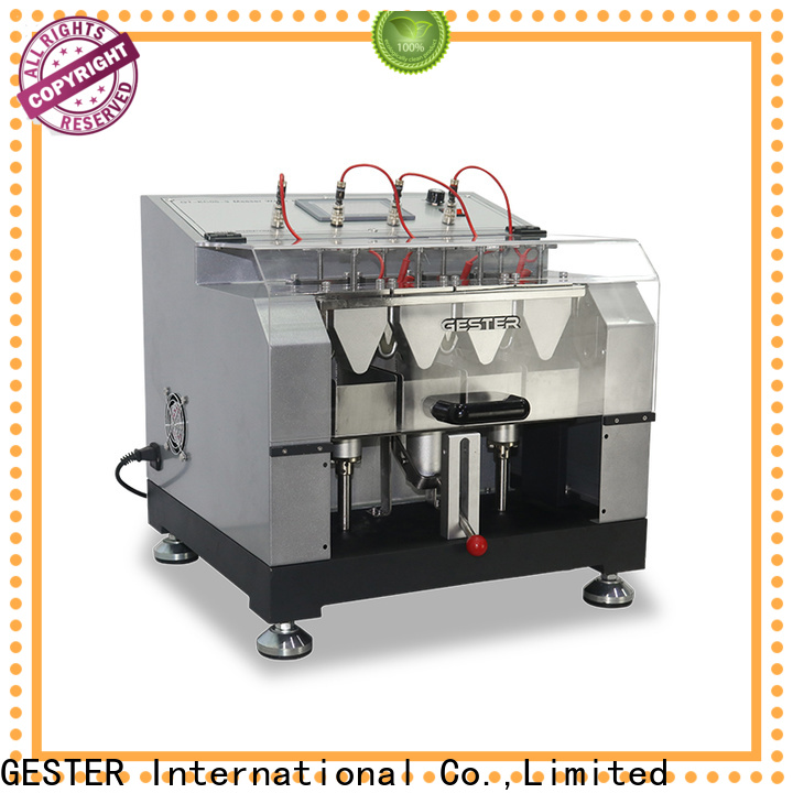 GESTER Instruments latest Din Abrasion Resistance Tester company for footwear