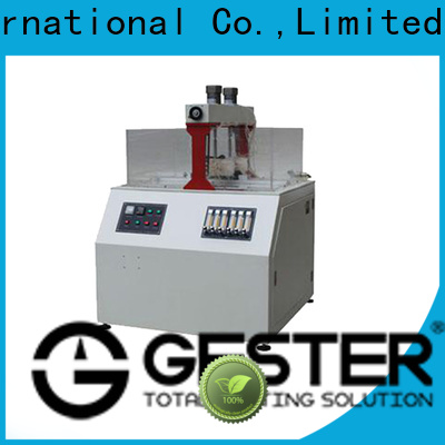 GESTER Instruments latest shoes flexing machine price list for footwear