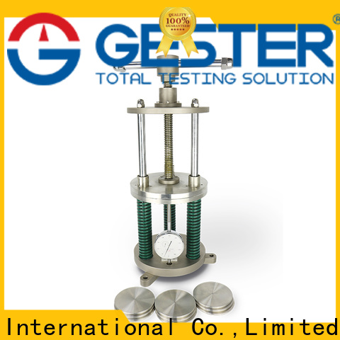 GESTER Instruments custom shoe tester company for leather