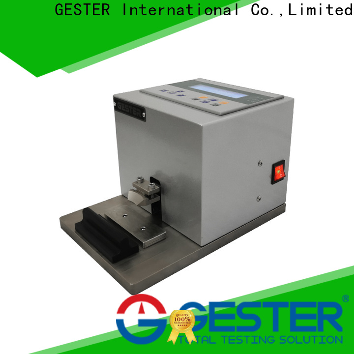 GESTER Instruments taber test factory for leather