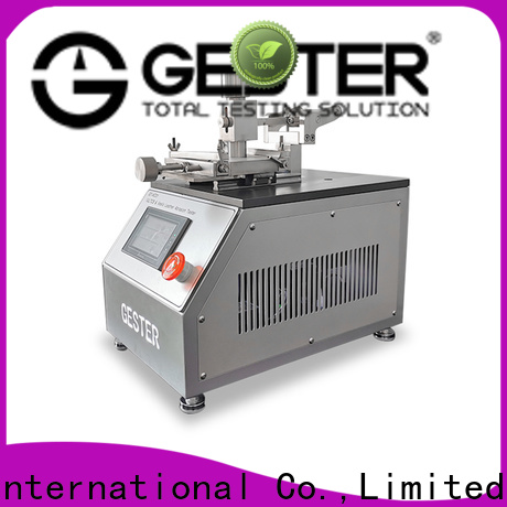 GESTER Instruments shoes flexing tester procedure for footwear