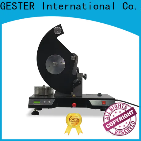 GESTER Instruments custom Elmendorf Tearing Strength Tester suppliers for fabric