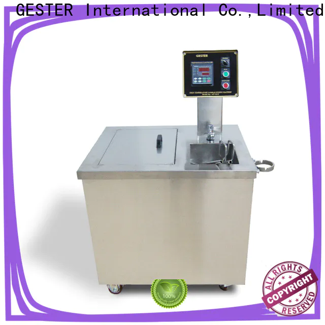 GESTER Instruments rubber Martindale Pilling Tester factory for shoes