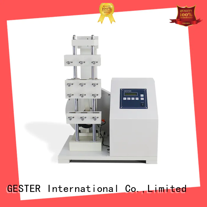 GESTER safety bally leather flexing tester supplier for she