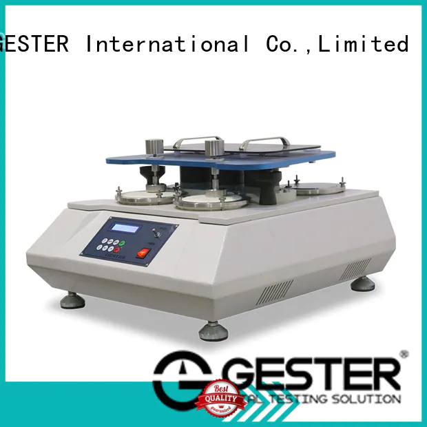 GESTER abrasion testing machine price standards for fabric