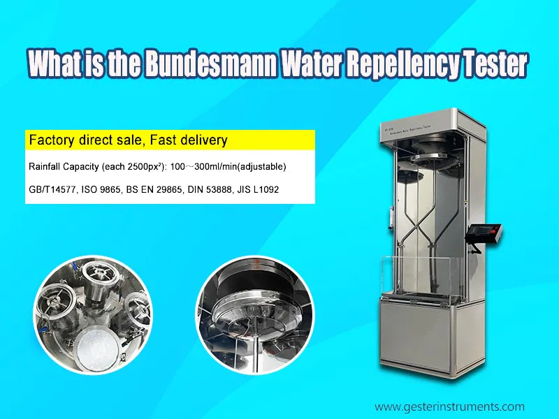 What is the Bundesmann Water Repellency Tester GT-C38