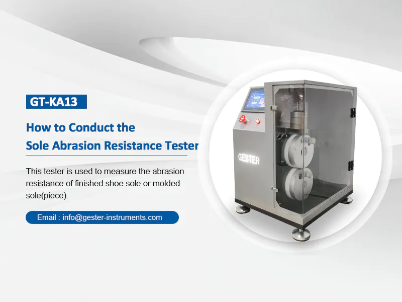 How to Conduct the Sole Abrasion Resistance Tester GT-KA13