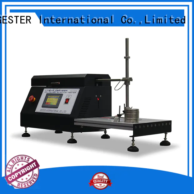 GESTER rubber testing machines suppliers standard for lab