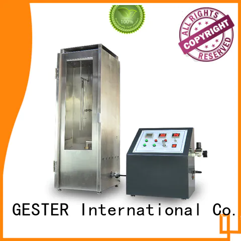 GESTER customized flammability tester price price for textile