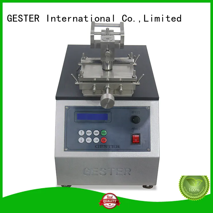 GESTER rubber water penetration test of leather price list for leather