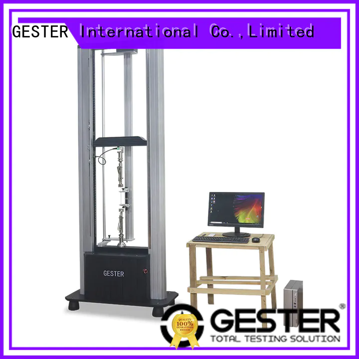 GESTER rubber Leather Testing machine supplier for test