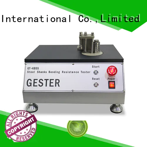 GESTER shoes flexing machine supplier for shoe material