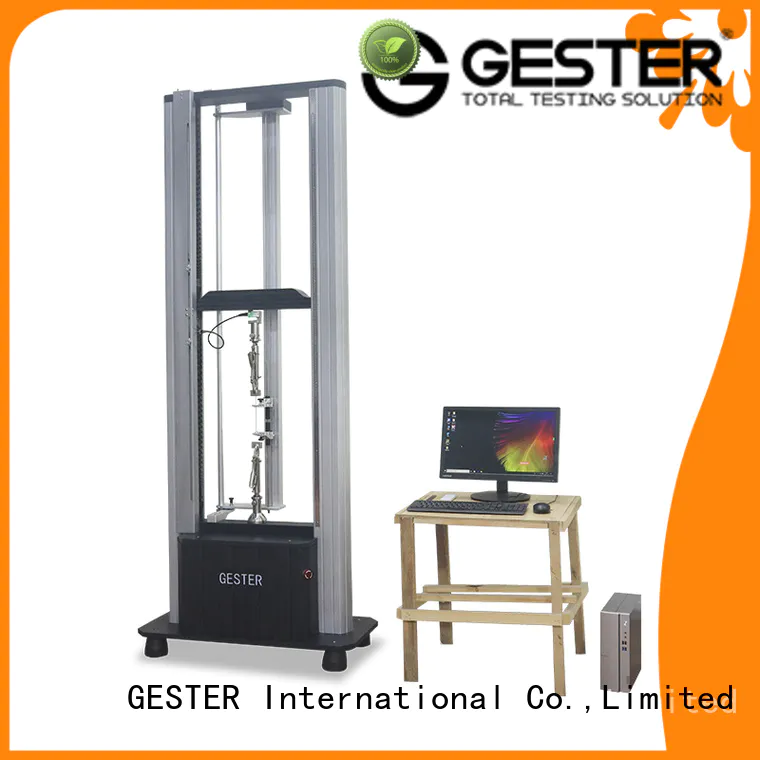 GESTER electronic computerized universal testing machine supplier for test