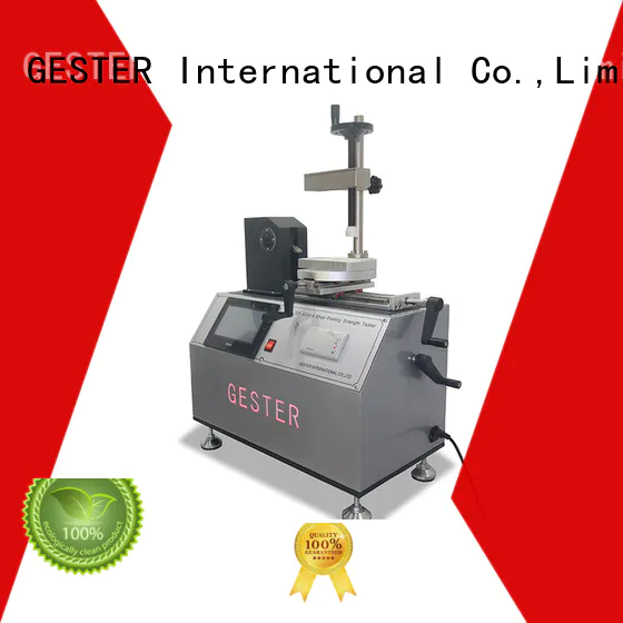 GESTER customized shoe sole testing procedure for lab