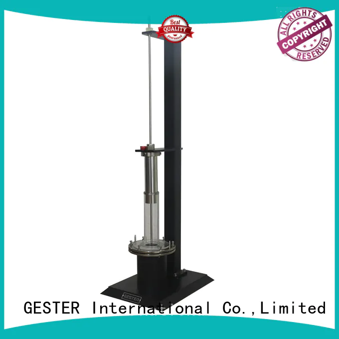 GESTER air permeability tester procedure for lab