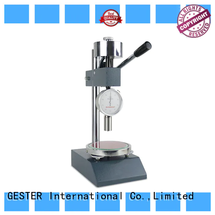 GESTER specific leather thickness gauge price for lab