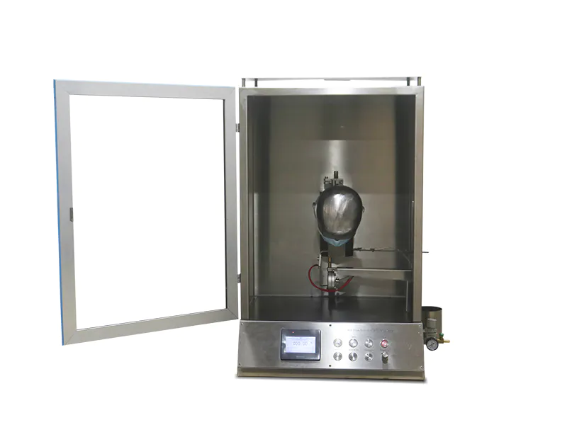 Medical mask flame retardant tester