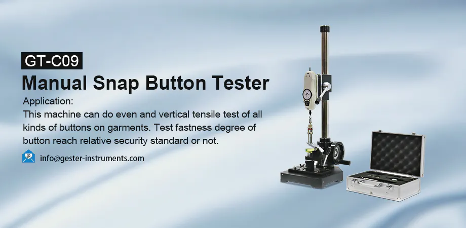 Snap Button Pull Test Machine GT-C09