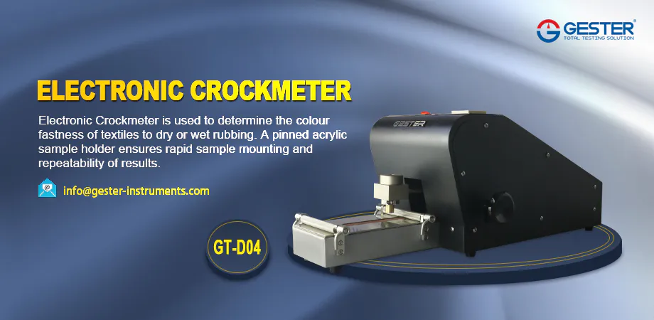 AATCC Electronic Crockmeter GT-D04