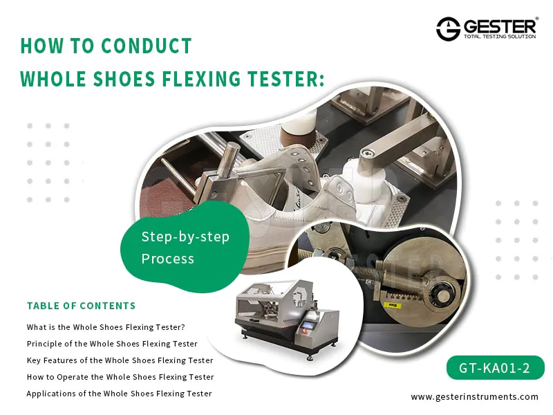 How to Conduct Whole Shoes Flexing Tester: Step-by-Step Process