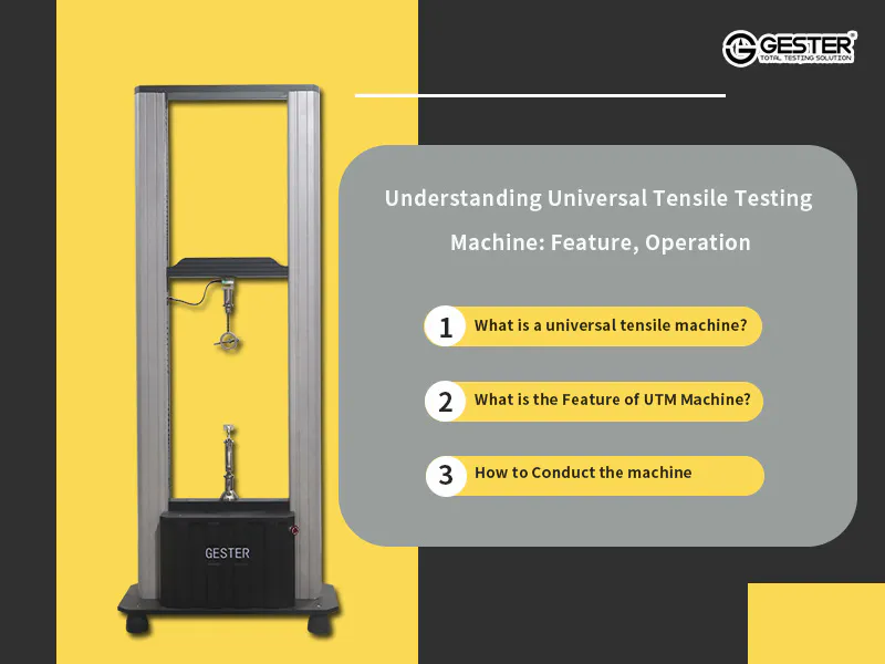 Understanding Universal Tensile Testing machine: Feature, Operation