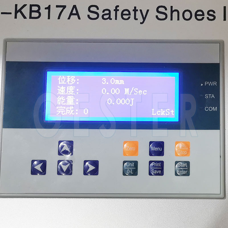 Safety Footwear Impact Tester