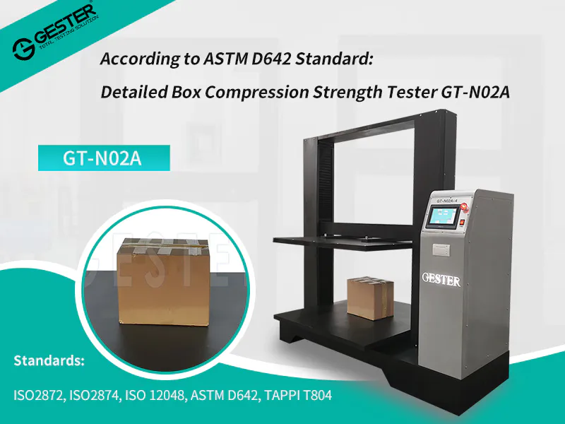 According to ASTM D642 Standard: Detailed Box Compression Strength Tester GT-N02A