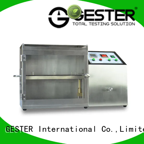 GESTER flammability tester price for textile