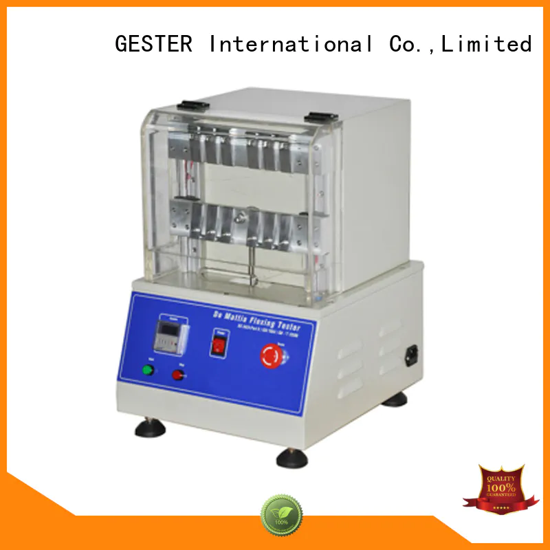 GESTER coated fabric flexing tester supplier for fabric