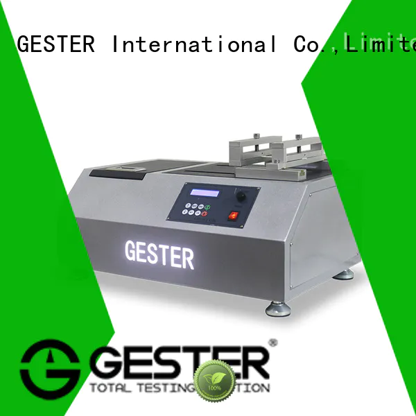 GESTER High Precision abrasion resistance tester supplier for lab
