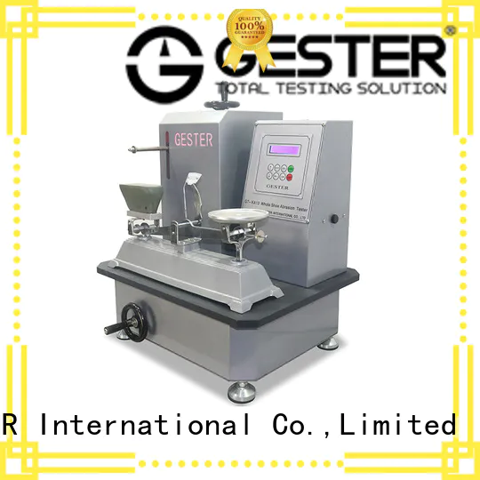 GESTER specific shoe sole testing procedure for shoes