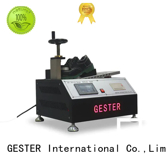 GESTER shoe material test equipment for sale for footwear