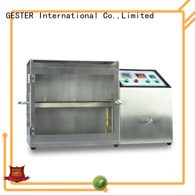 GESTER safety flammability testing labs for textile