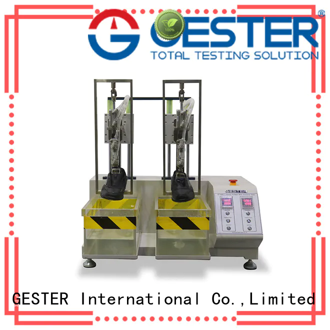 GESTER shoe material test equipment supplier for she